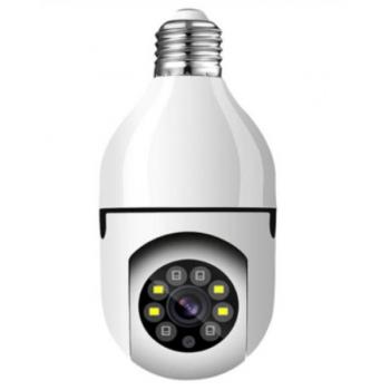 IP камера лампочка - поворотная камера видеонаблюдения 