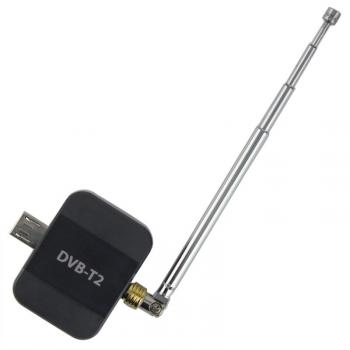 Цифровой DVB-T2 ТВ-Тюнер для смартфонов и планшетов