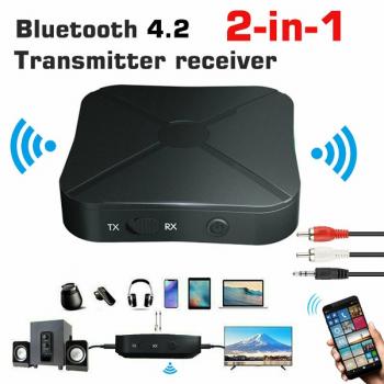 Bluetooth 4.2 аудио трансмиттер + ресивер 