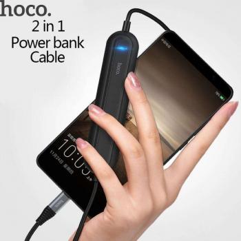 Дата кабель Hoco USB Type C - Power Bank кабель 2000mah