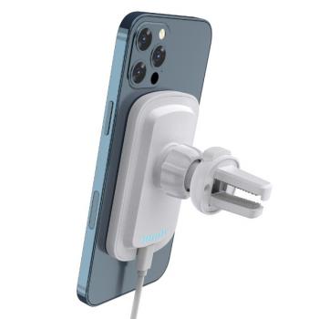 Магнитная беспроводная зарядка Magsafe15W в авто для iPhone 12/13 и Android
