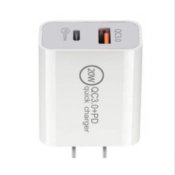 Зарядное устройство 20 Вт Quich Charge 3.0 + USB Type-C PD