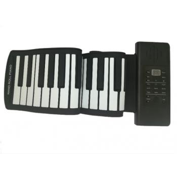 Раскладное гибкое пианино на 61/88 клавиш со встроенной колонкой