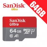 Карта памяти Micro SD SanDisk Ultra 128 Gb (10 Class)