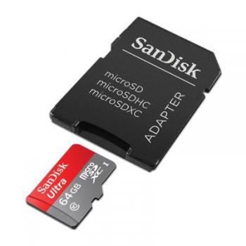 Карта памяти Micro SD SanDisk Ultra 128 Gb (10 Class)