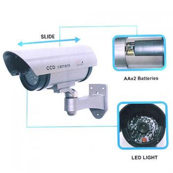 Муляж камеры видеонаблюдения с ИК-подсветкой
