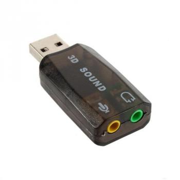 Внешняя звуковая карта USB sound card