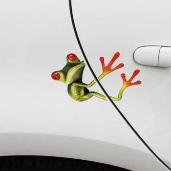 3D наклейки на авто Crazy Frog