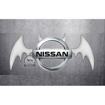 3D наклейка на логотип Бэтмен