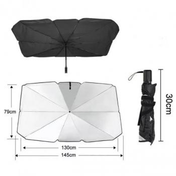 Зонт для лобового стекла солнцезащитная шторка козырек в авто