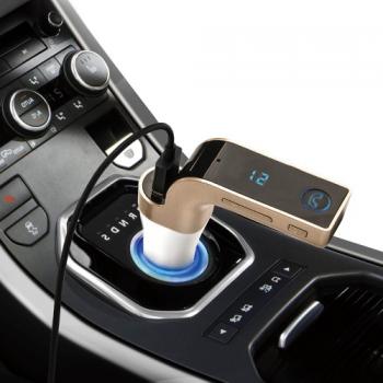 FM модулятор автомобильный MP3 Bluetooth AUX USB micrSD