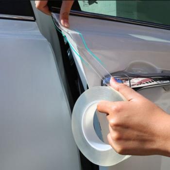 Прозрачная пленка для защиты порогов и дверей автомобиля