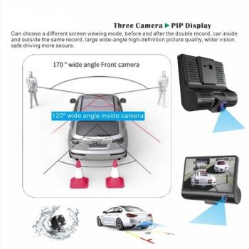Видеорегистратор с 2 камерами Video Car DVR WDR