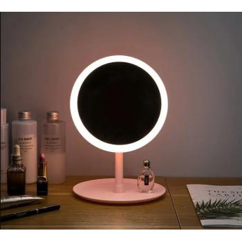 Настольное косметическое зеркало с подсветкой LED для макияжа 