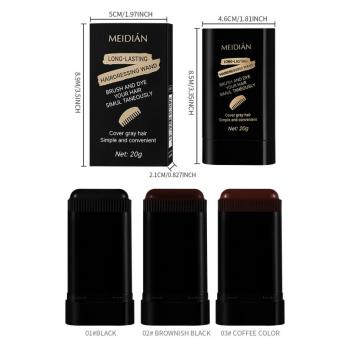 Стик карандаш для закрашивания седины MEIDIAN