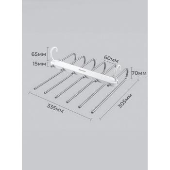 Многоуровневая вешалка для брюк, складная вешалка для одежды