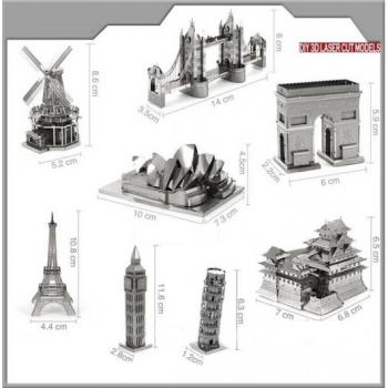 3D конструктор-головоломка Эйфелева башня