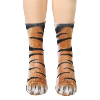 3D носки с принтами лап животных