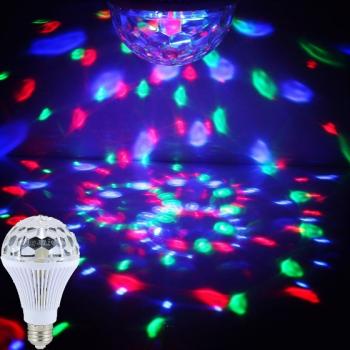 Вращающаяся светодиодная диско-лампа для вечеринок