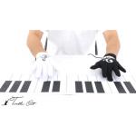 Электронные перчатки пианино (синтезатор) с динамиком