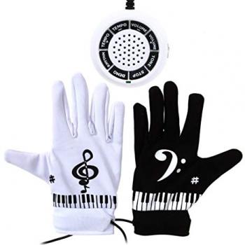 Электронные перчатки пианино (синтезатор) с динамиком