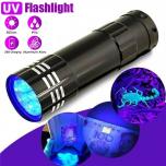 Ультрафиолетовый фонарь 9 LED