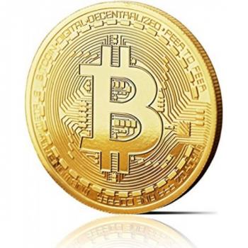 Сувенирная монета Биткоин Bitcoin