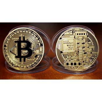 Сувенирная монета Биткоин Bitcoin