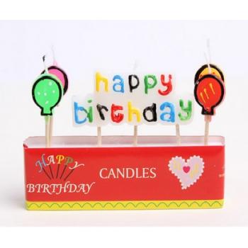 Свечи для торта Happy Birthday
