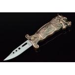 Зажигалка складной нож Дракон Зажигалка складной нож Дракон