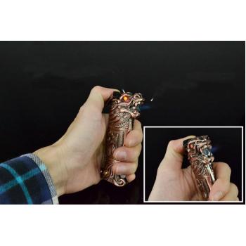 Зажигалка складной нож Дракон Зажигалка складной нож Дракон