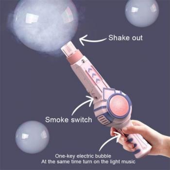 Бластер для наполнения мыльных пузырей дымом, дымовые мыльные пузыри