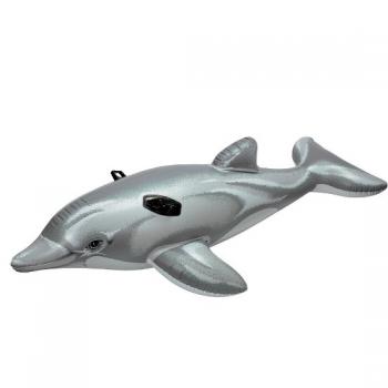 Детский надувной плотик Дельфин 175*66см