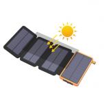 Портативное зарядное устройство на солнечной батарее 10000мАч